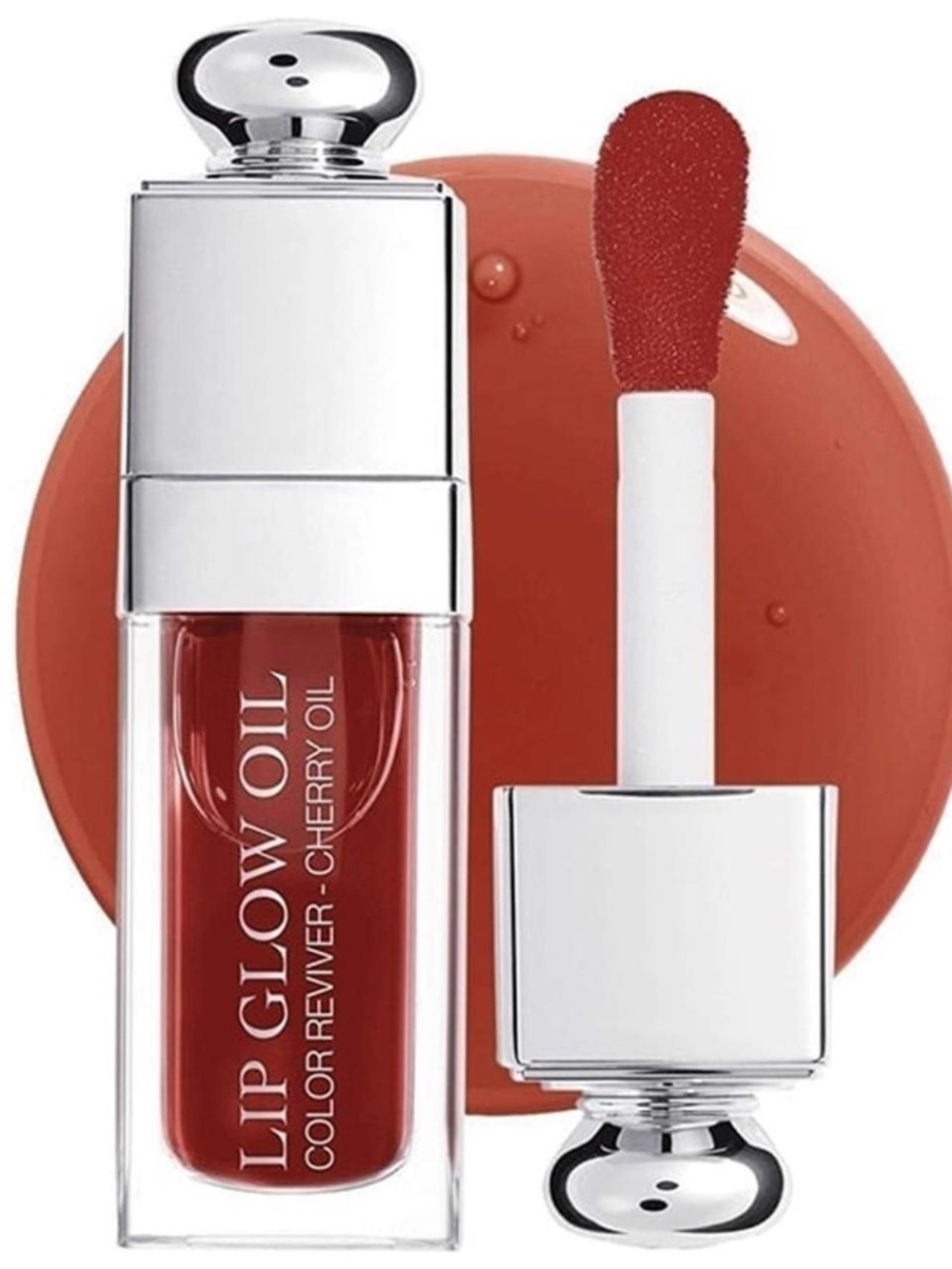 NIB DIOR Lip Glow Oil in 020 Mahogany, Sheer Tinted Lipgloss Oil, Rare